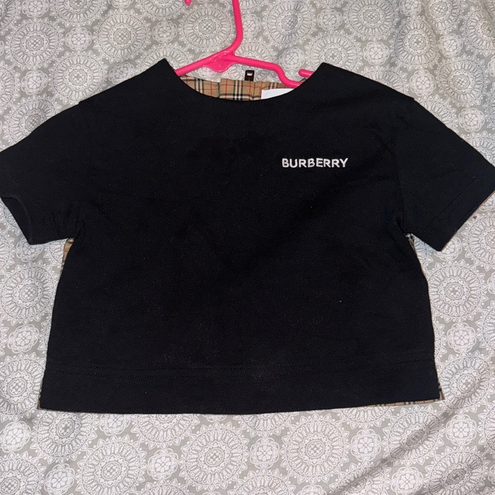 Infant Burberry shirt